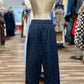 Contrast Trim Balloon Pants