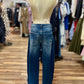 Layered  Wide -Leg  Jeans