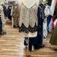 Sequin Lace Cami