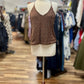 Sequin Lace Cami