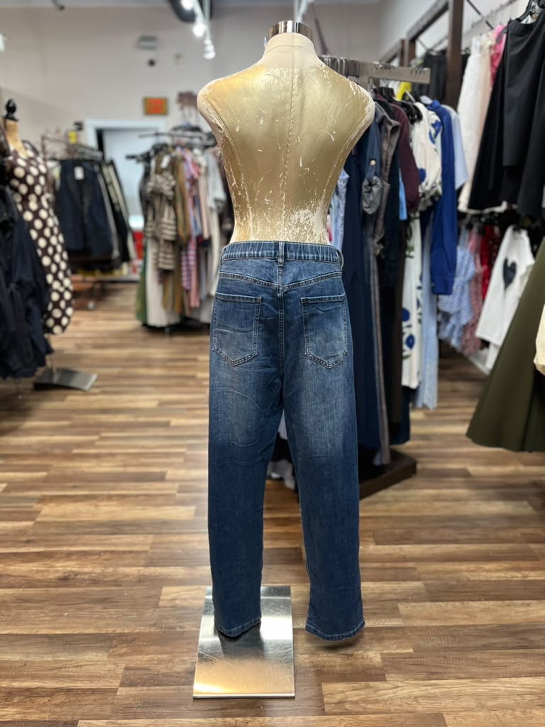 Wrap Front Jeans