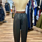 Pinstripe Wrap Pants