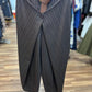 Pinstripe Wrap Pants