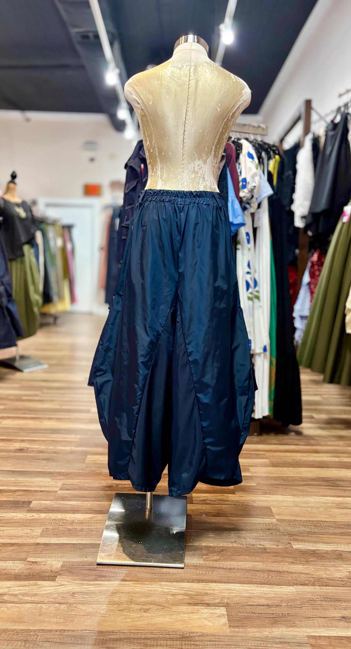 Draped Balloon Pants