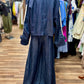 Denim Set With Side Trim