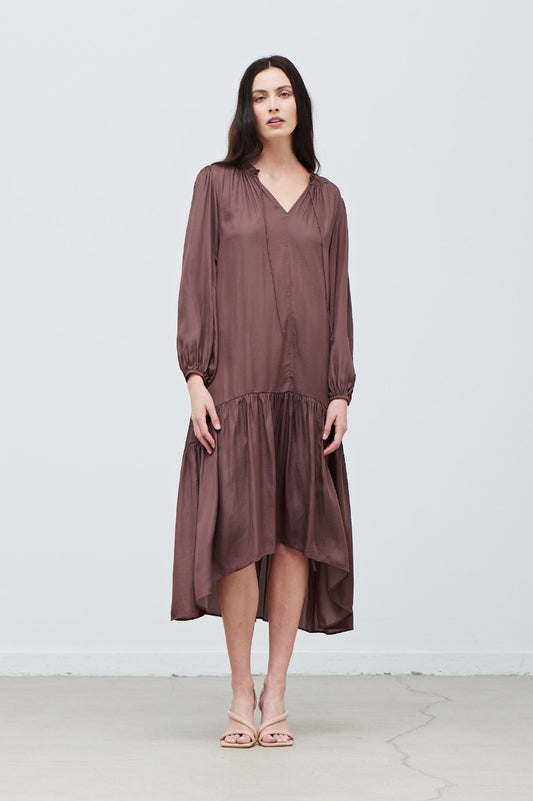 SOLID MAXI DRESS