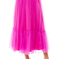 TULLE MIDI SKIRT WITH FLOWY SILHOUETTE
