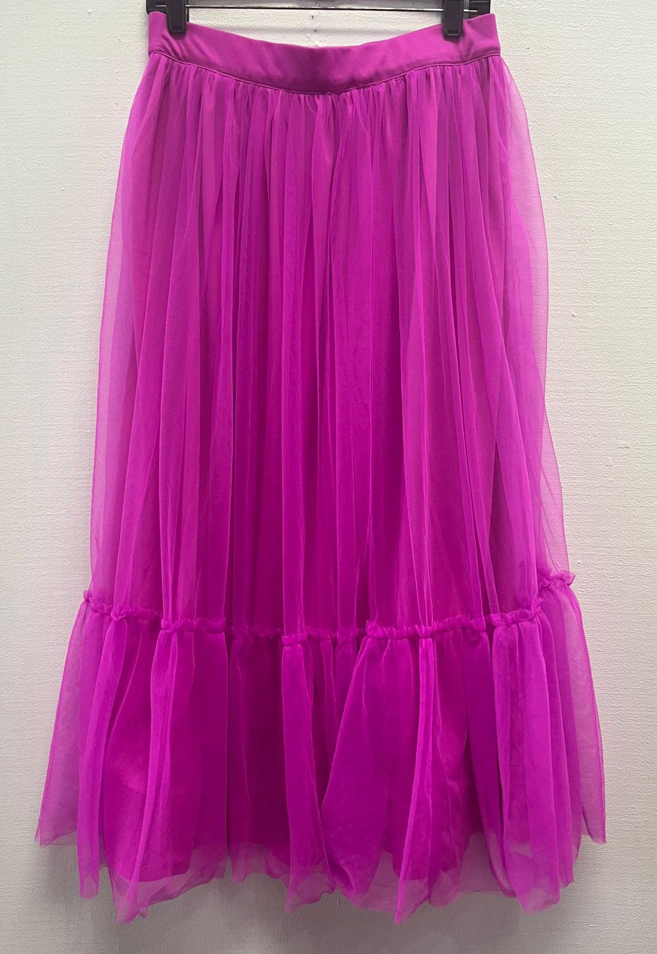 TULLE MIDI SKIRT WITH FLOWY SILHOUETTE