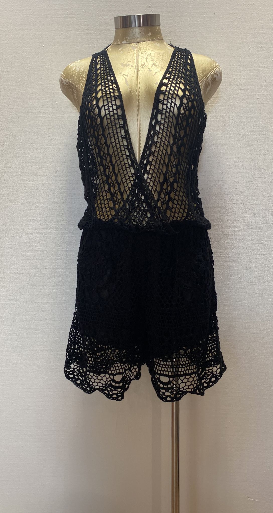 KNITTED ROMPER