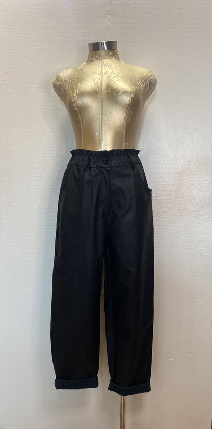SYNTHETIC LEATHER PANTS