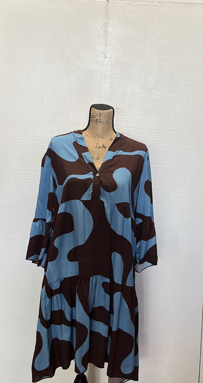 TWO COLOR DRESS